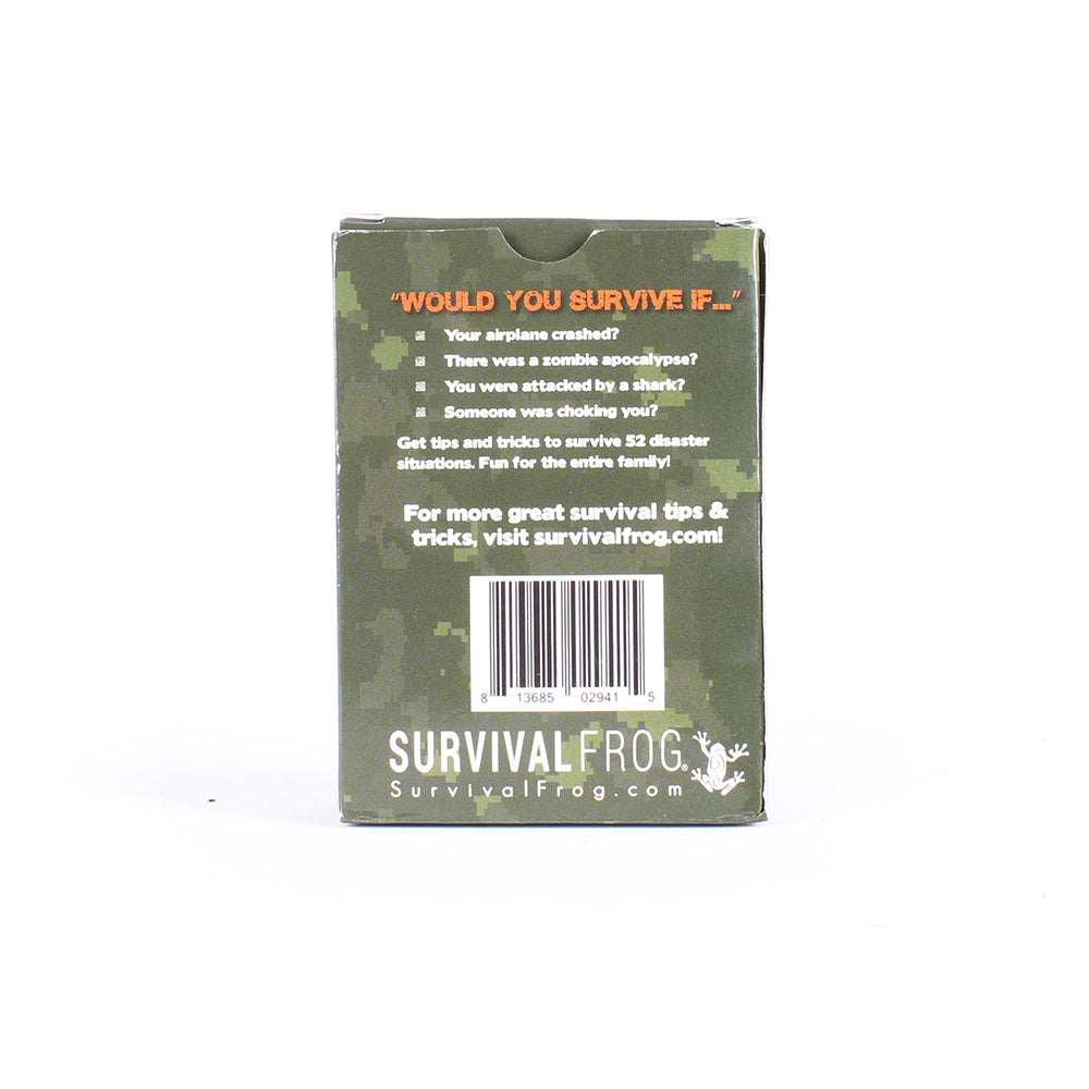 Survival Tips Playing Cards