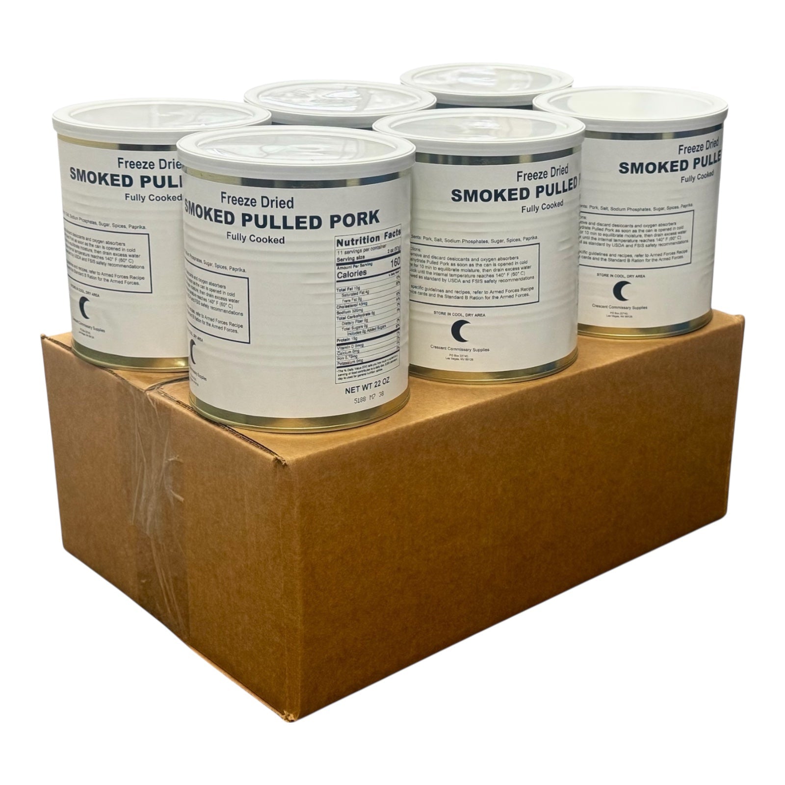 Military Surplus Freeze Dried Pulled Pork