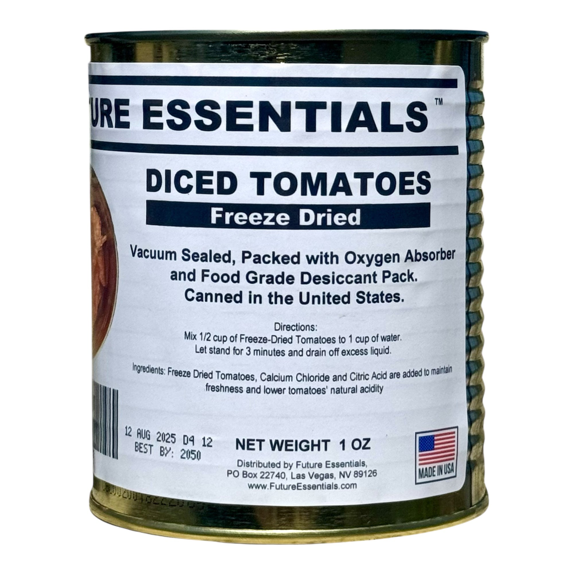 Future Essentials Freeze Dried Diced Tomatoes