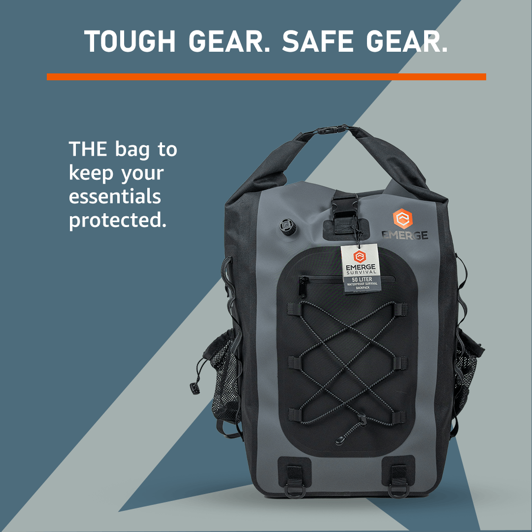 Emerge Survival 50L Dry Bag - The Ghost 50L Dry Bag - The Ghost | Emerge Survival