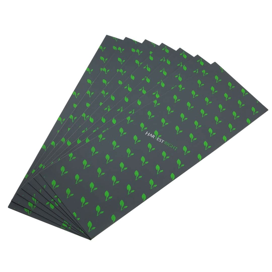 Set of 7 X-Large heat-resistant silicone mats for freeze drying trays, non-stick and dishwasher safe