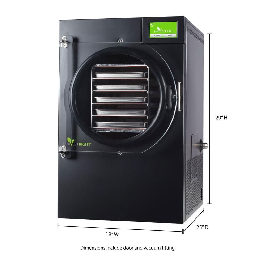 Harvest Right Freeze Dryer Medium Home Freeze Dryer - Black Home Freeze Dryer - Black Medium Food Preservation Appliance for Long-Term Storage