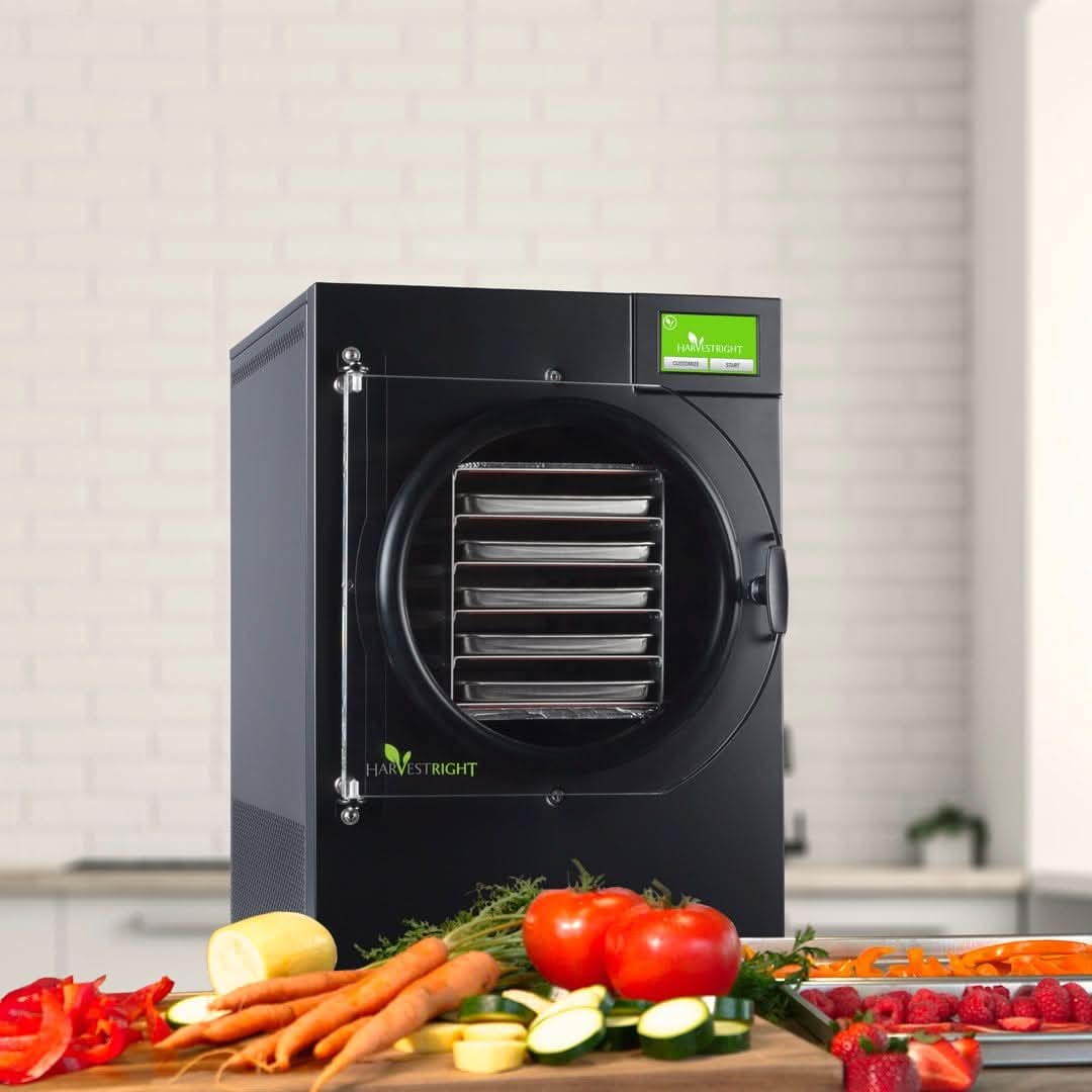 Harvest Right Freeze Dryer Medium Home Freeze Dryer - Black Home Freeze Dryer - Black Medium Food Preservation Appliance for Long-Term Storage