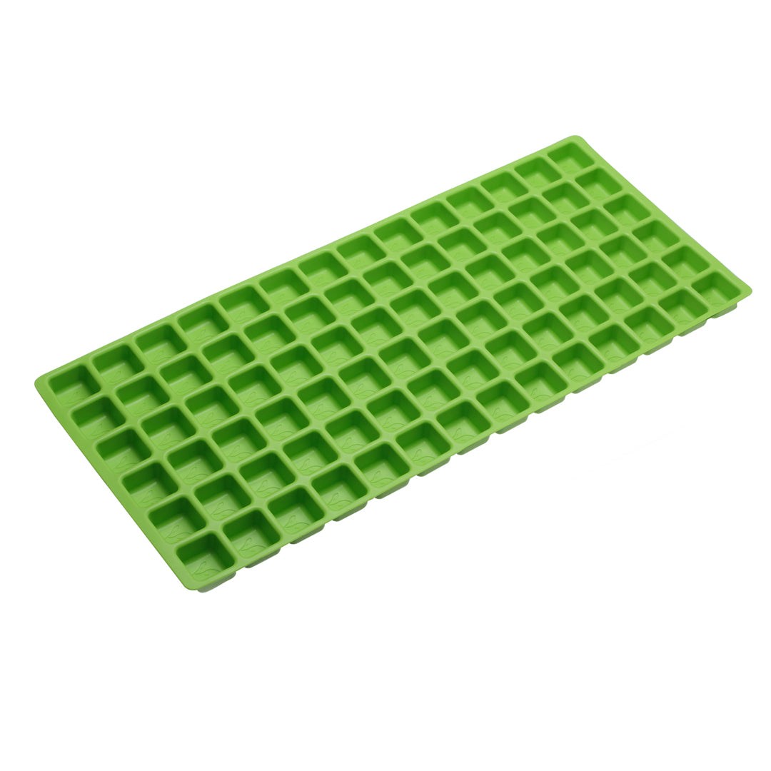 Set of 6 large BPA-free silicone food molds for freeze drying with 84 sections each on Harvest Right trays