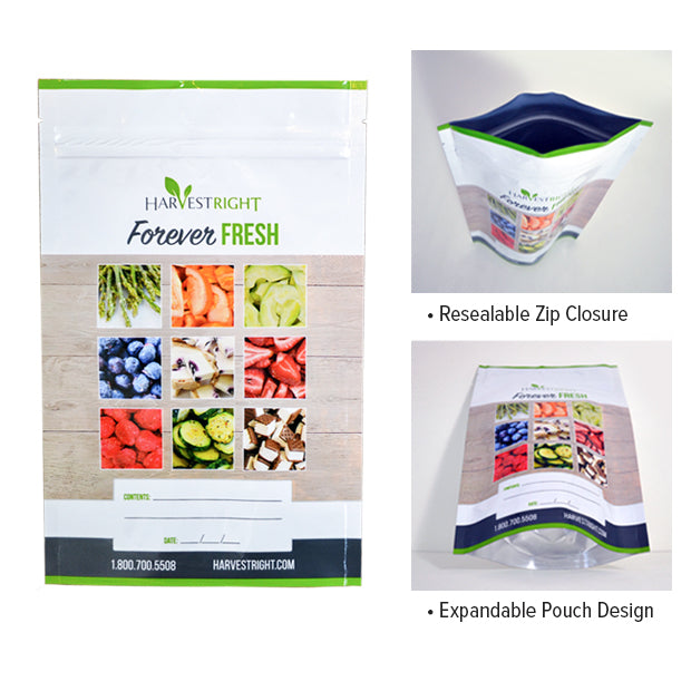 50-pack 10″ x 14″ Resealable Mylar Bags