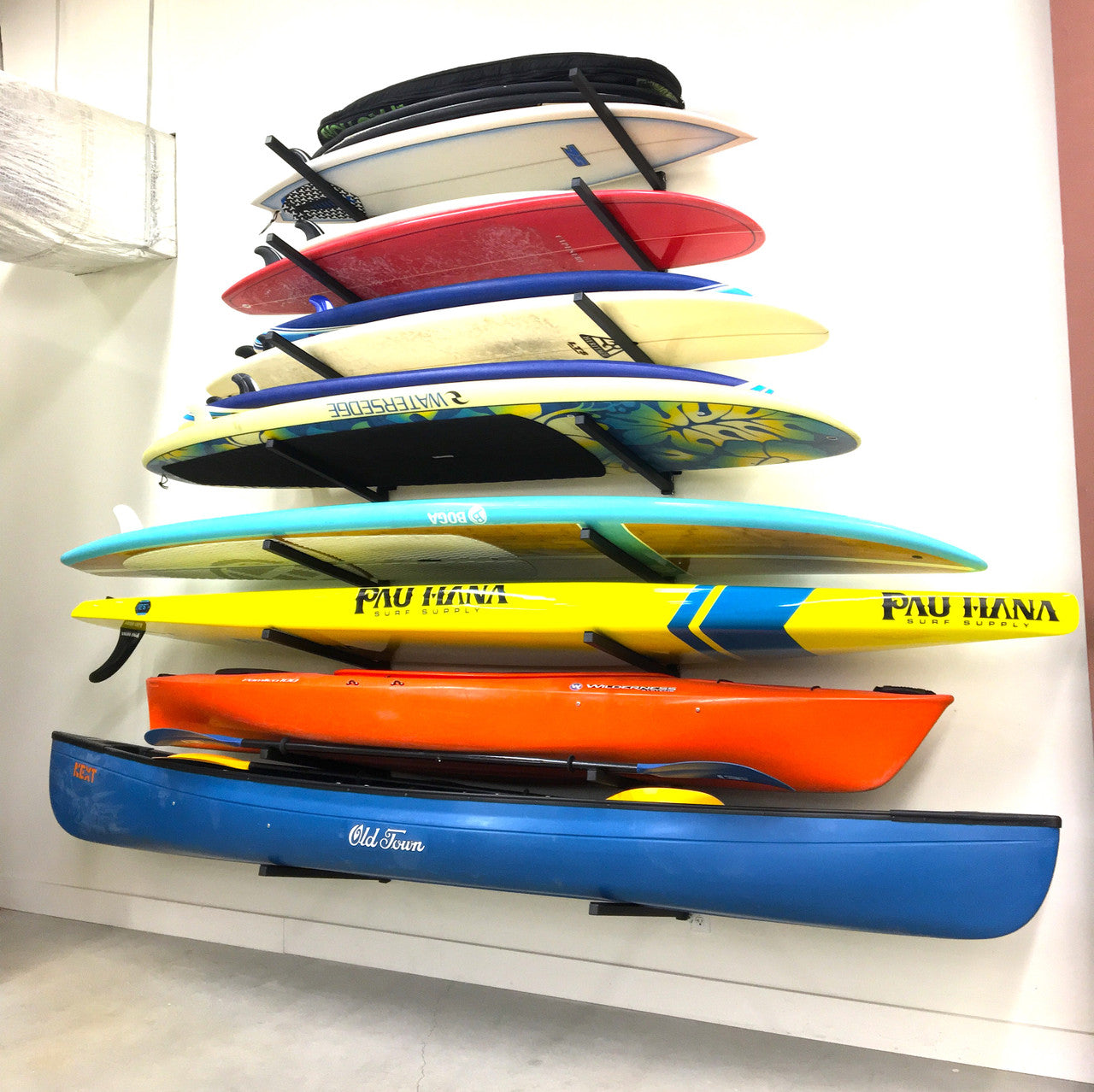 Indoor Wall Rack | 46 Inch Adjustable Height | Kayak & SUP