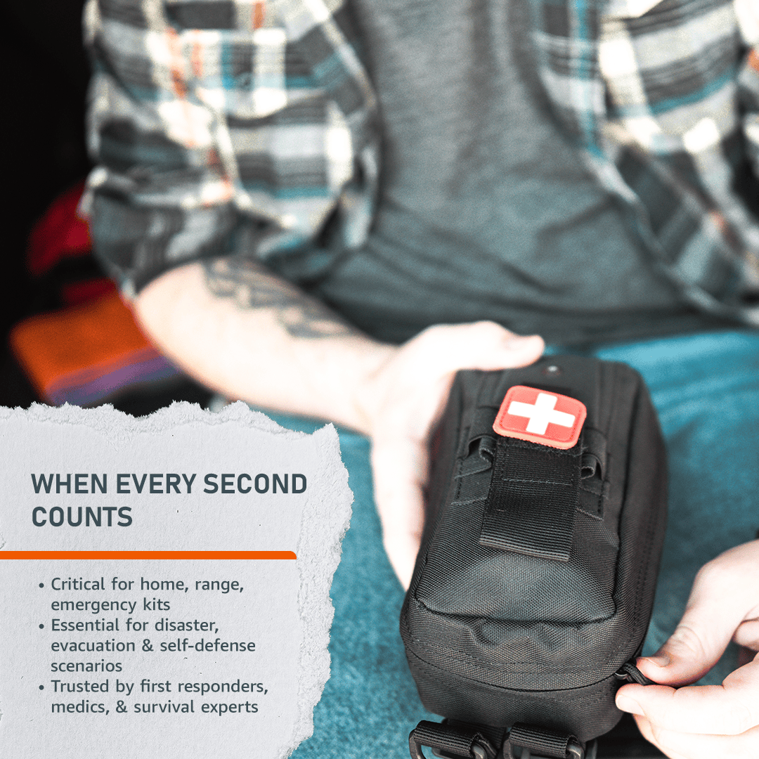 Emerge Survival On-Hand First Aid Kit (OHFAK) On-Hand First Aid Kit - Compact & Life-Saving Emergency Preparedness