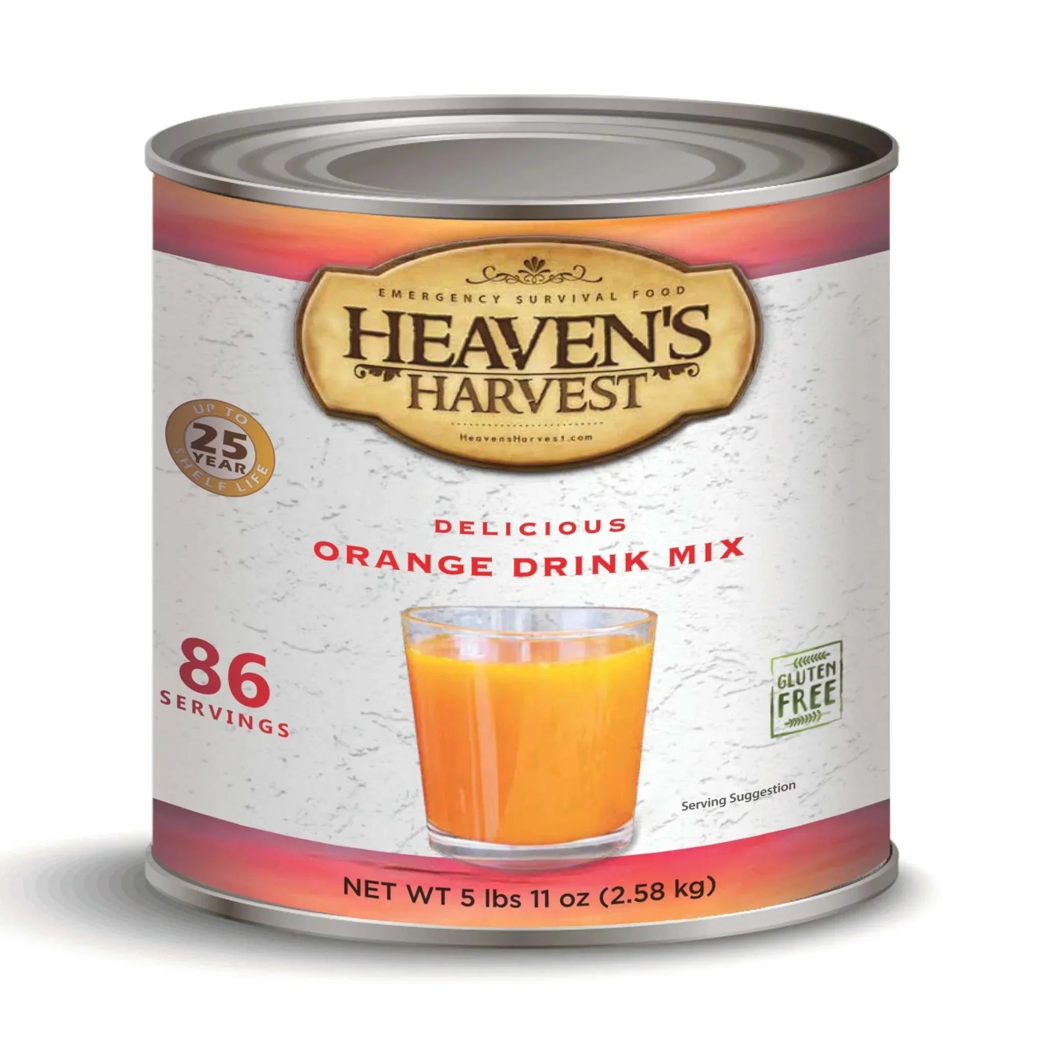 10-can Beverage Bundle with 236 servings, multiple flavors, 25-year shelf life, made in USA