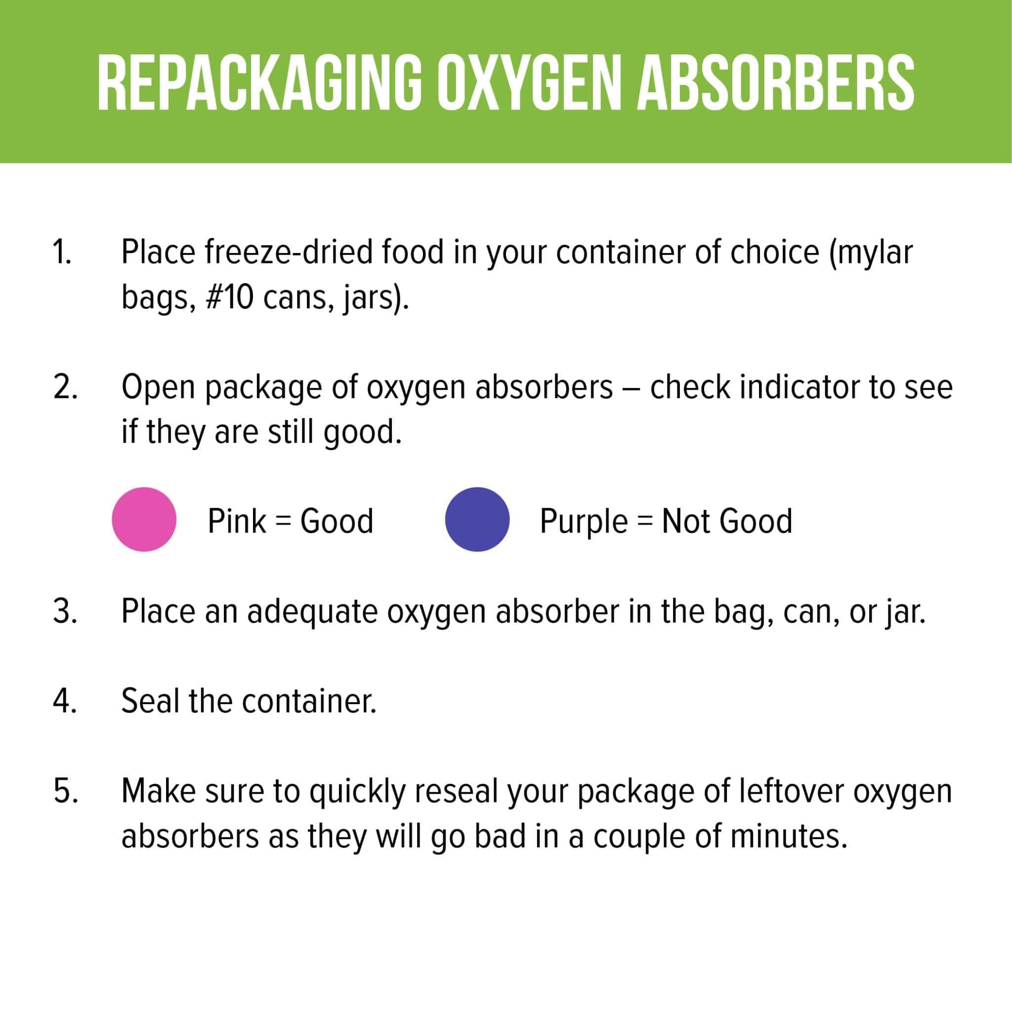 Harvest Right Oxygen Absorbers 50-pack Oxygen Absorbers 50-Pack Oxygen Absorbers | Harvest Right