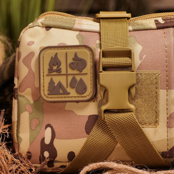 Adventure Sports Patch: Desert Tan