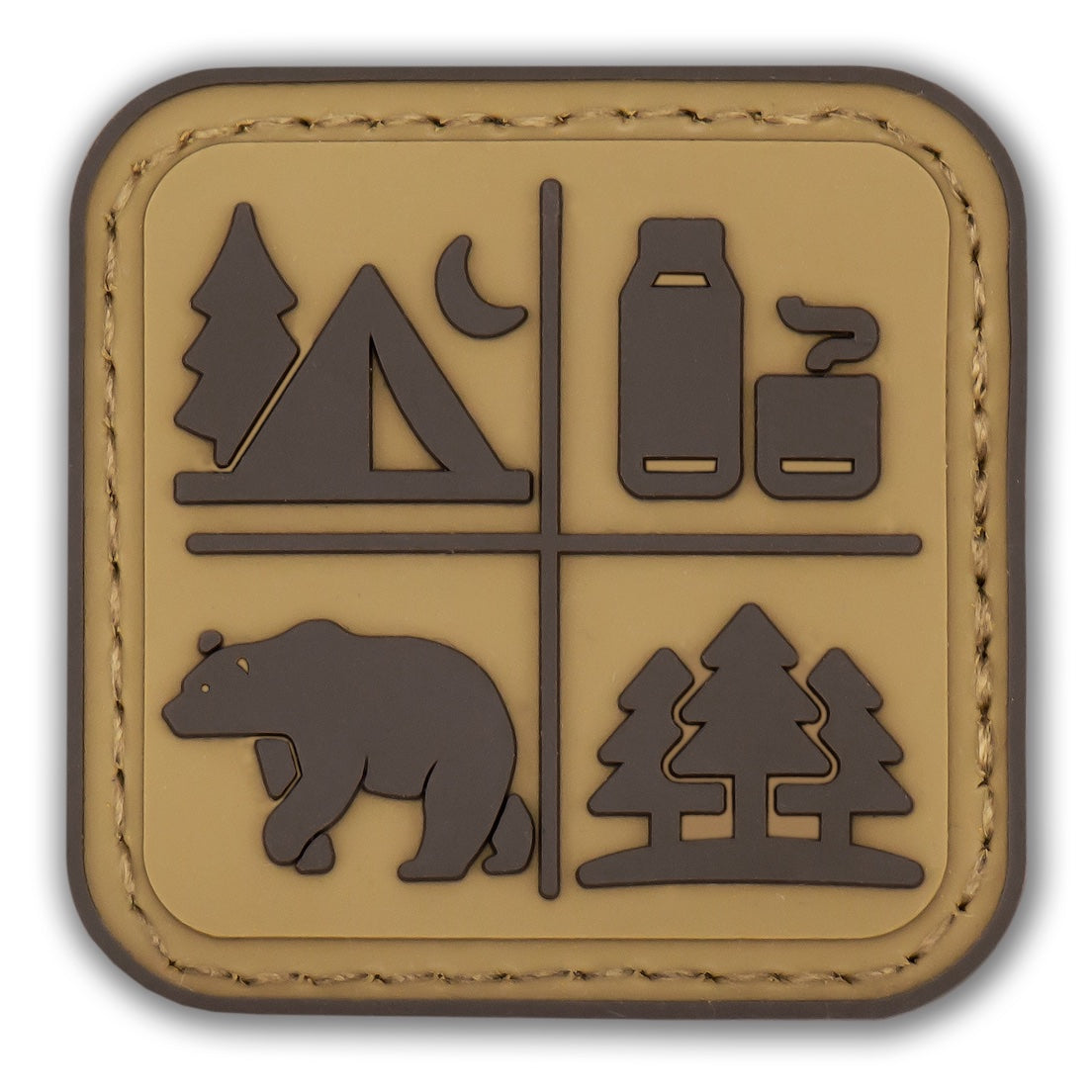 Rifle Hunter Patch: Desert Tan