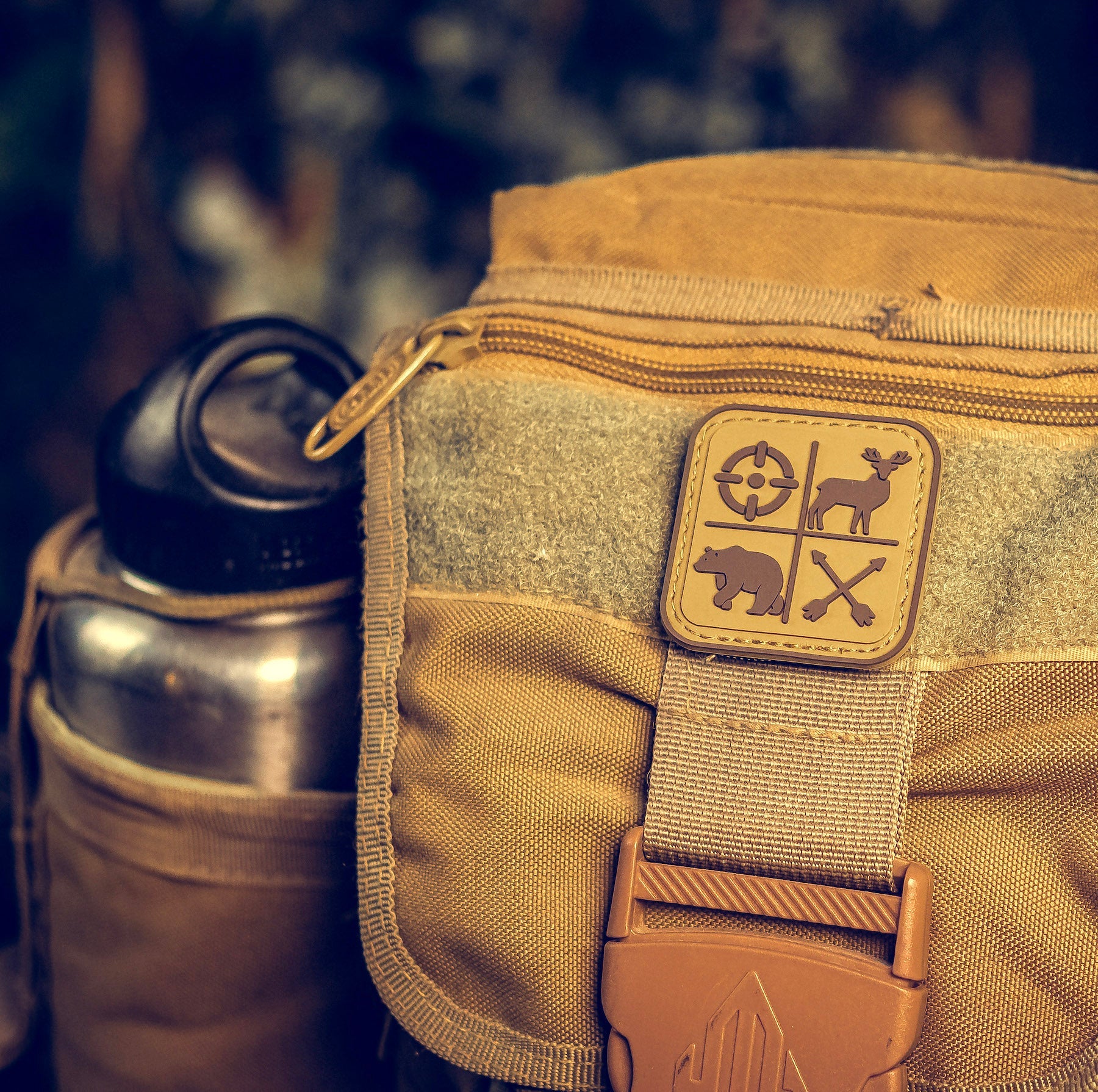 Bow Hunter Patch: Desert Tan