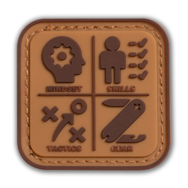 Bow Hunter Patch: Desert Tan