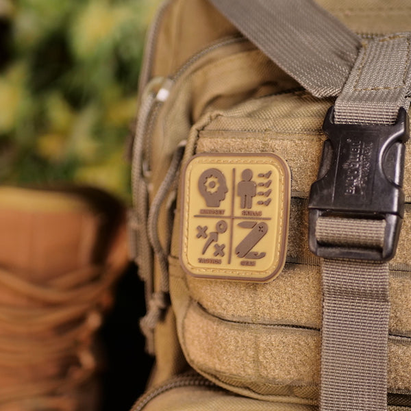 Bow Hunter Patch: Desert Tan