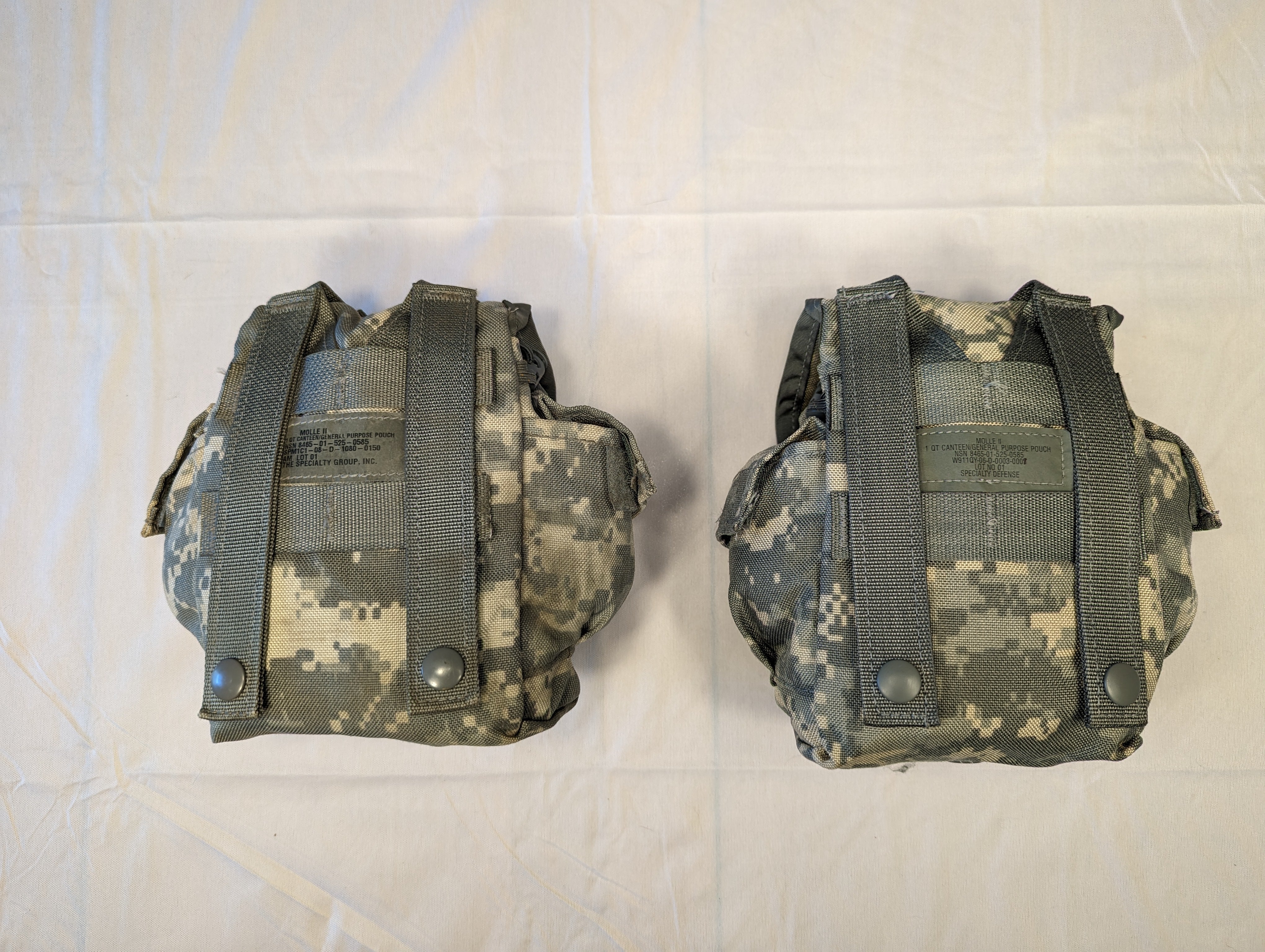 5pc. Load Carrier w/ 4 Pouches - ACU - 2TM-2HG