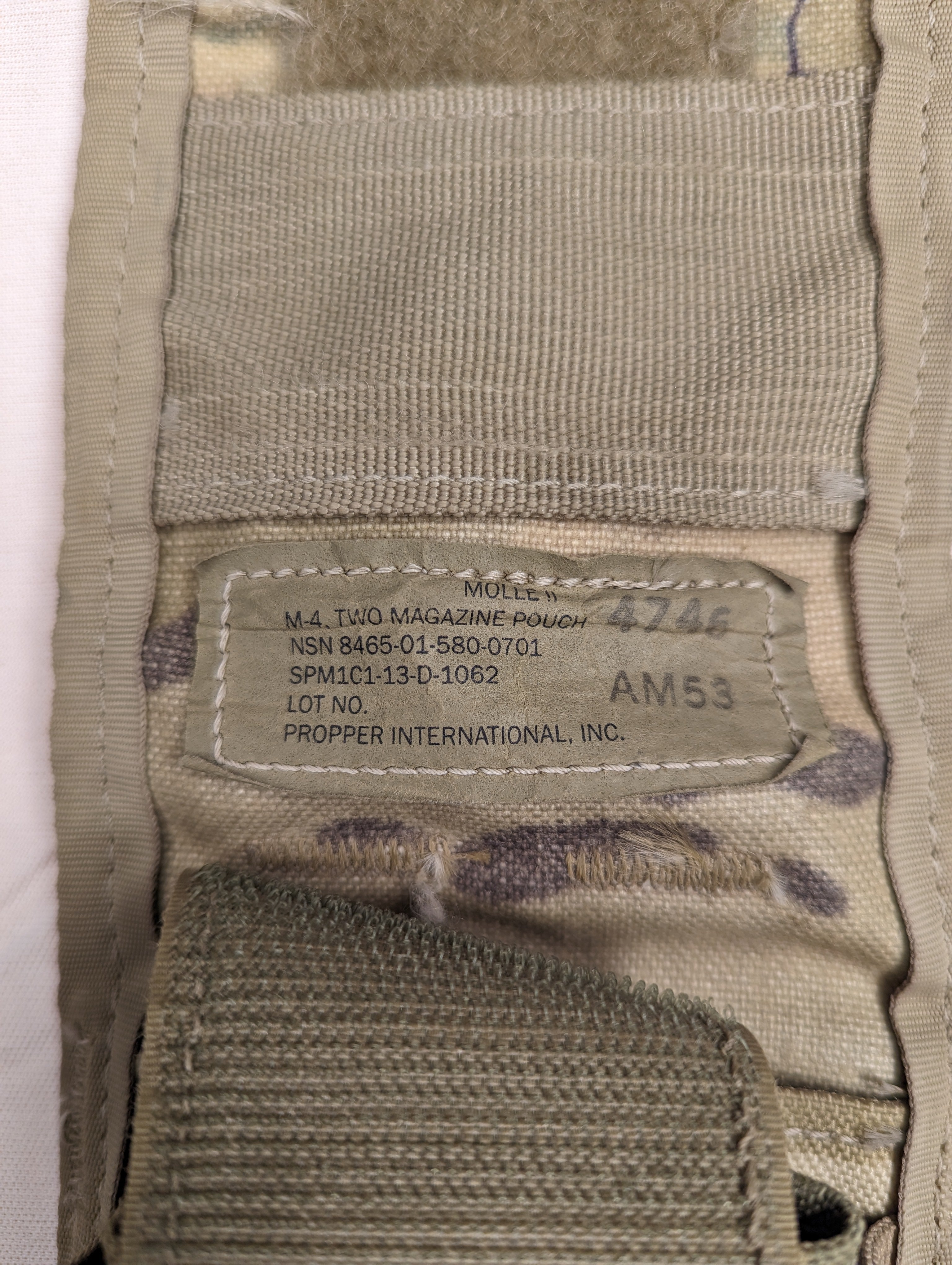 2 - Molle DOUBLE 2 Magazine Pouches MULTICAM / OCP 8465-01-580-0701