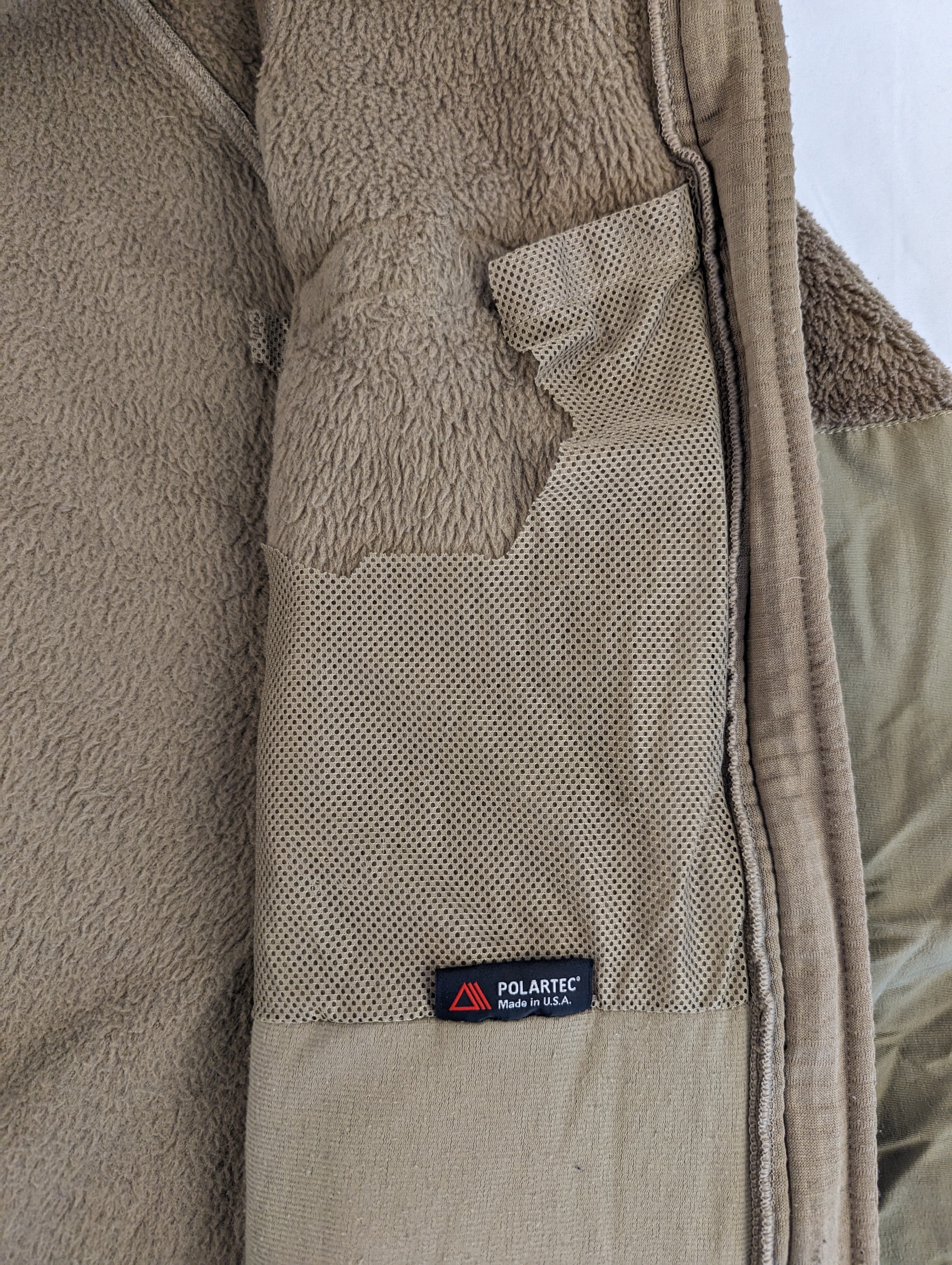 Cold Weather Jacket (Fleece) - Coyote Brown
