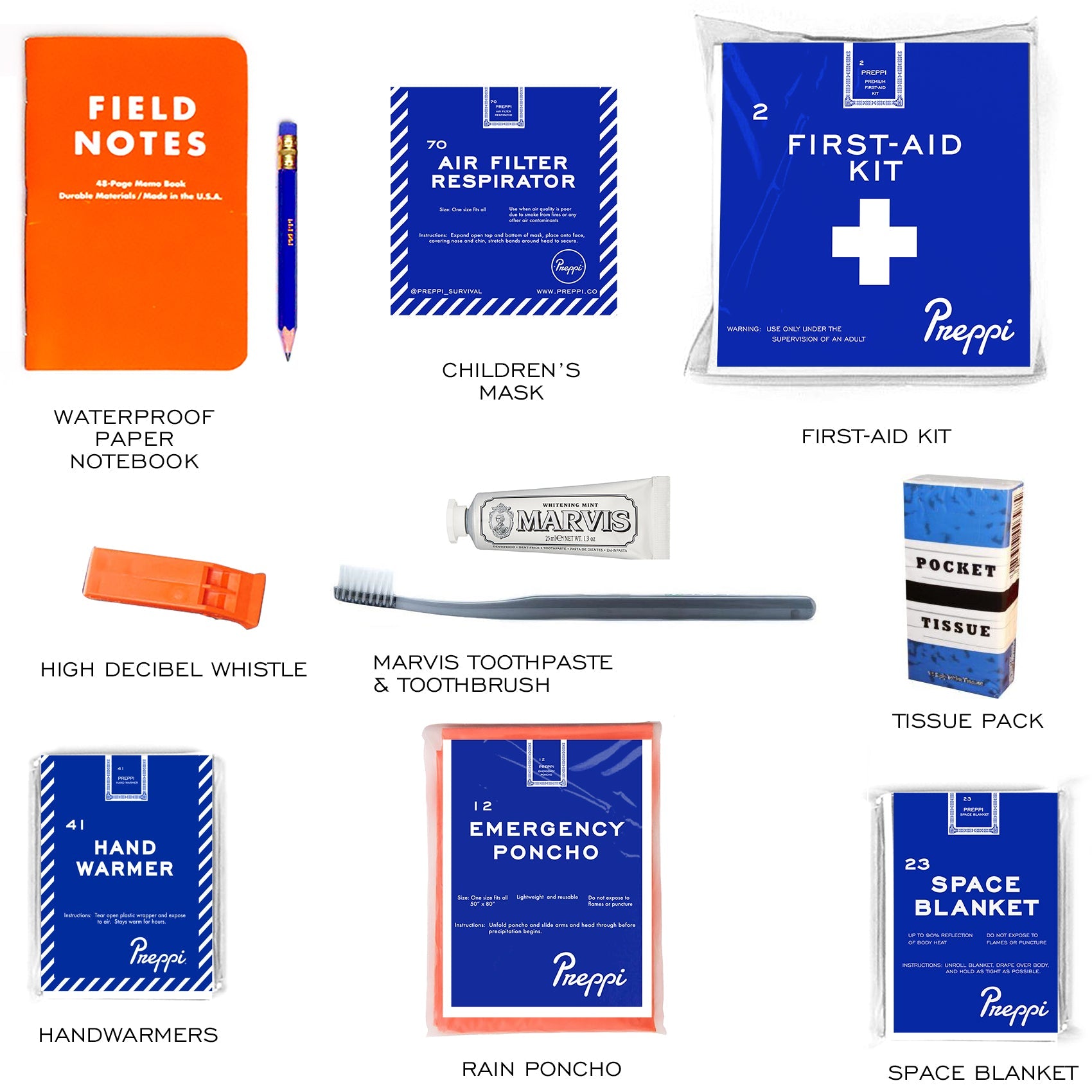 Preppi | The Little Prepster for Kids | 3-Day Kit