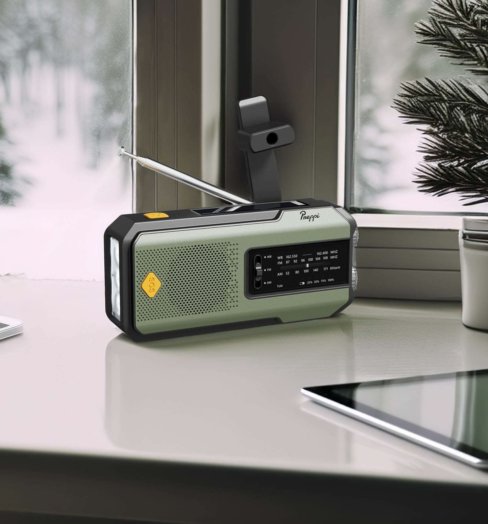 Preppi Emergency Radio Preppi | Solar Phone Charger & Emergency Radio Preppi Solar Phone Charger & Emergency Radio | Emergency Power Kit