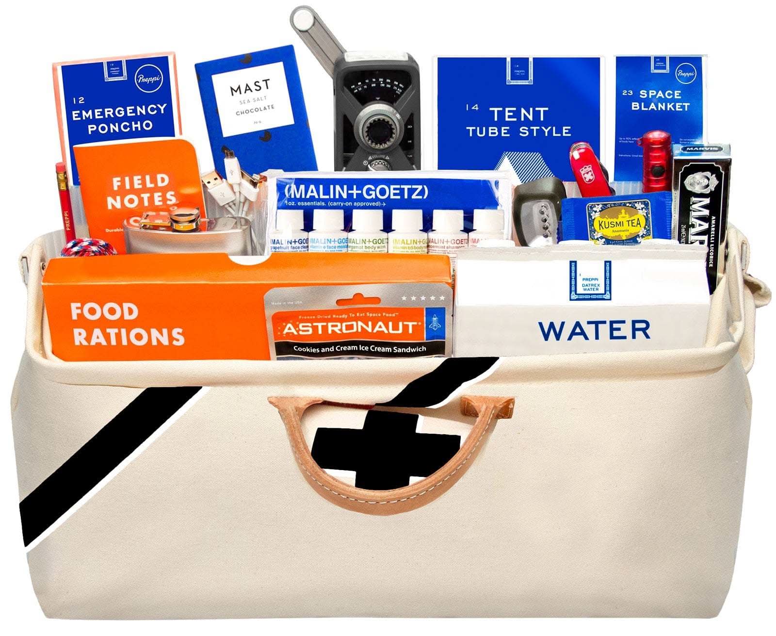 Preppi Emergency Kit Preppi | The Prepster | Two-Person | 3-Day Emergency Kit Bag Preppi 2-Person Emergency Kit - 3-Day Survival Bag for Disasters