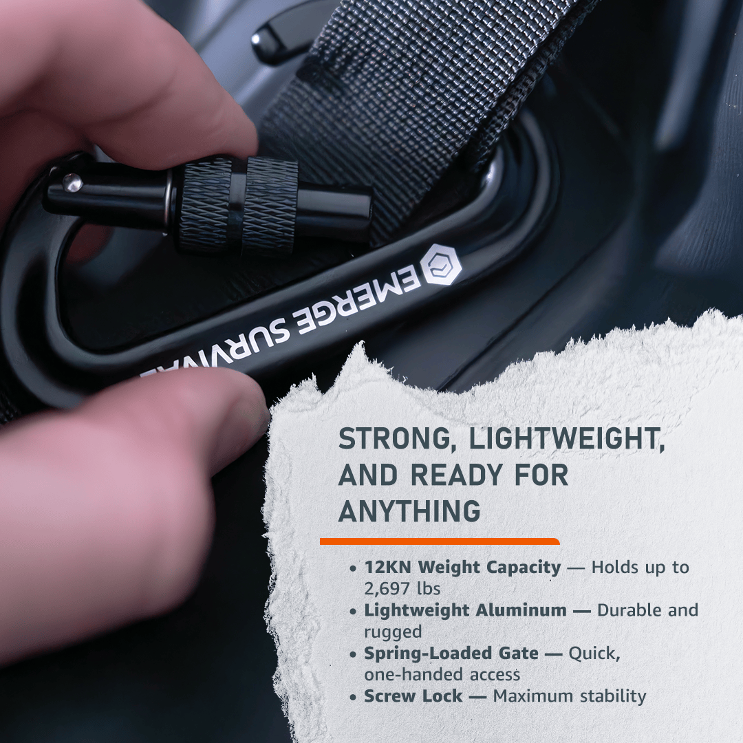 Emerge Survival Emerge Carabiner Emerge Carabiner | Emerge Survival