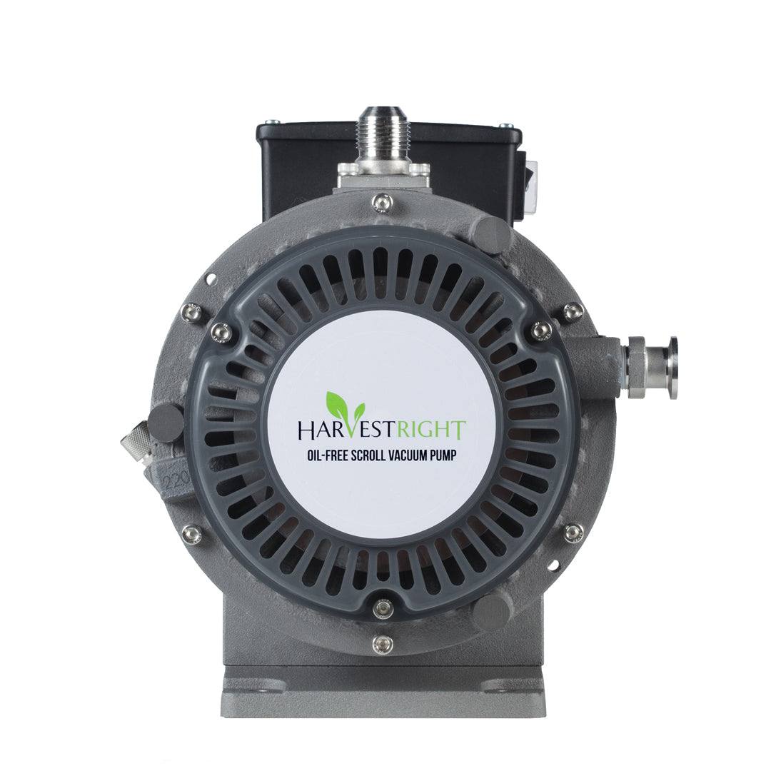 Harvest Right oil free vacuum pump for freeze dryers, compact and maintenance-free design