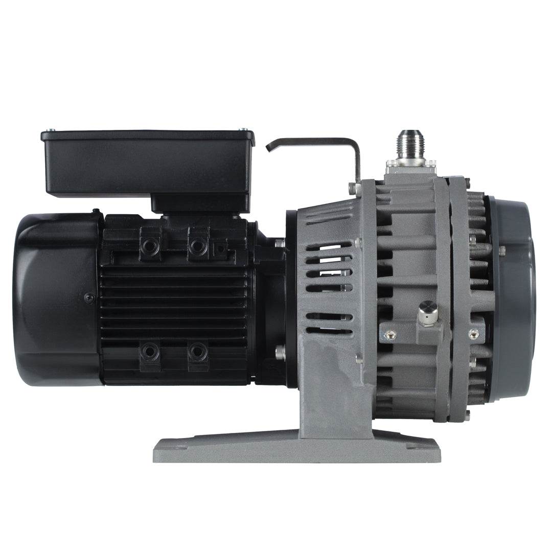Oil free vacuum pump for freeze dryers with 115V power and compact design