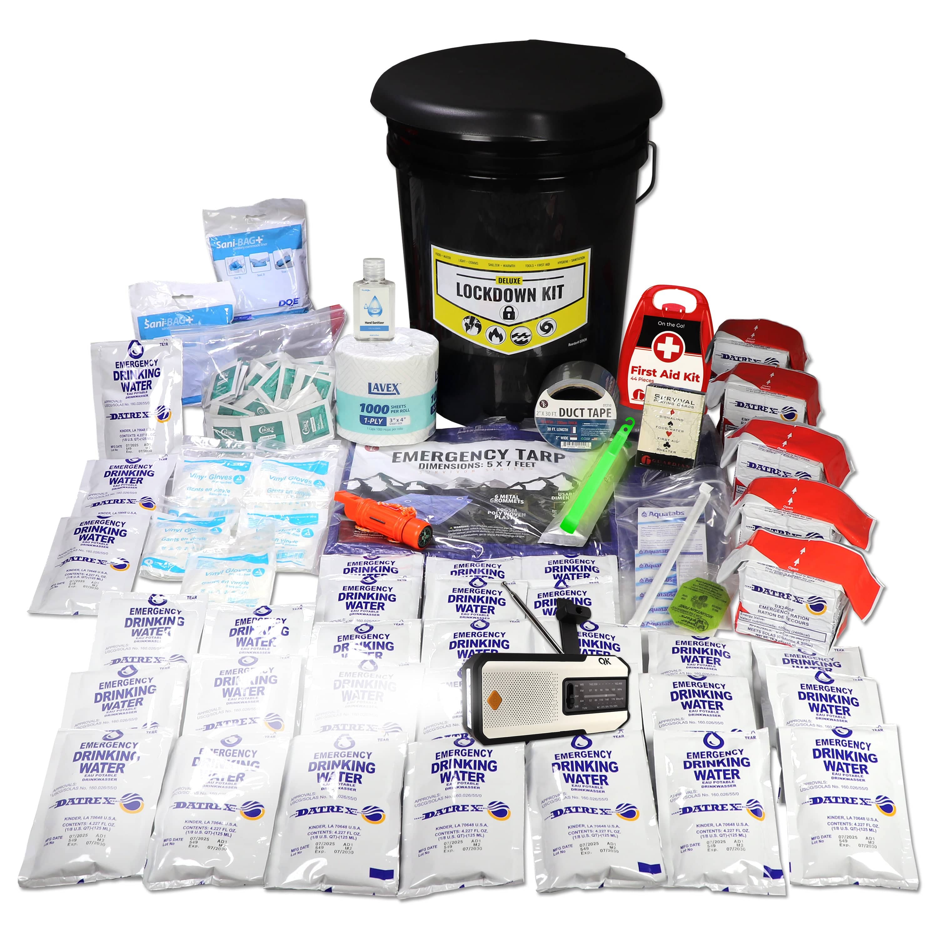 quakekits.com Specialized Kits Deluxe Emergency Classroom Lockdown Kit Deluxe Emergency Classroom Lockdown Kit