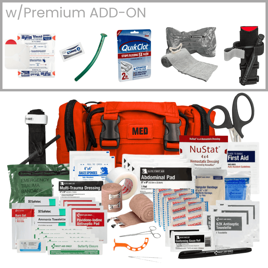 Rapid Response Trauma Kit w/Advanced Bleeding Control