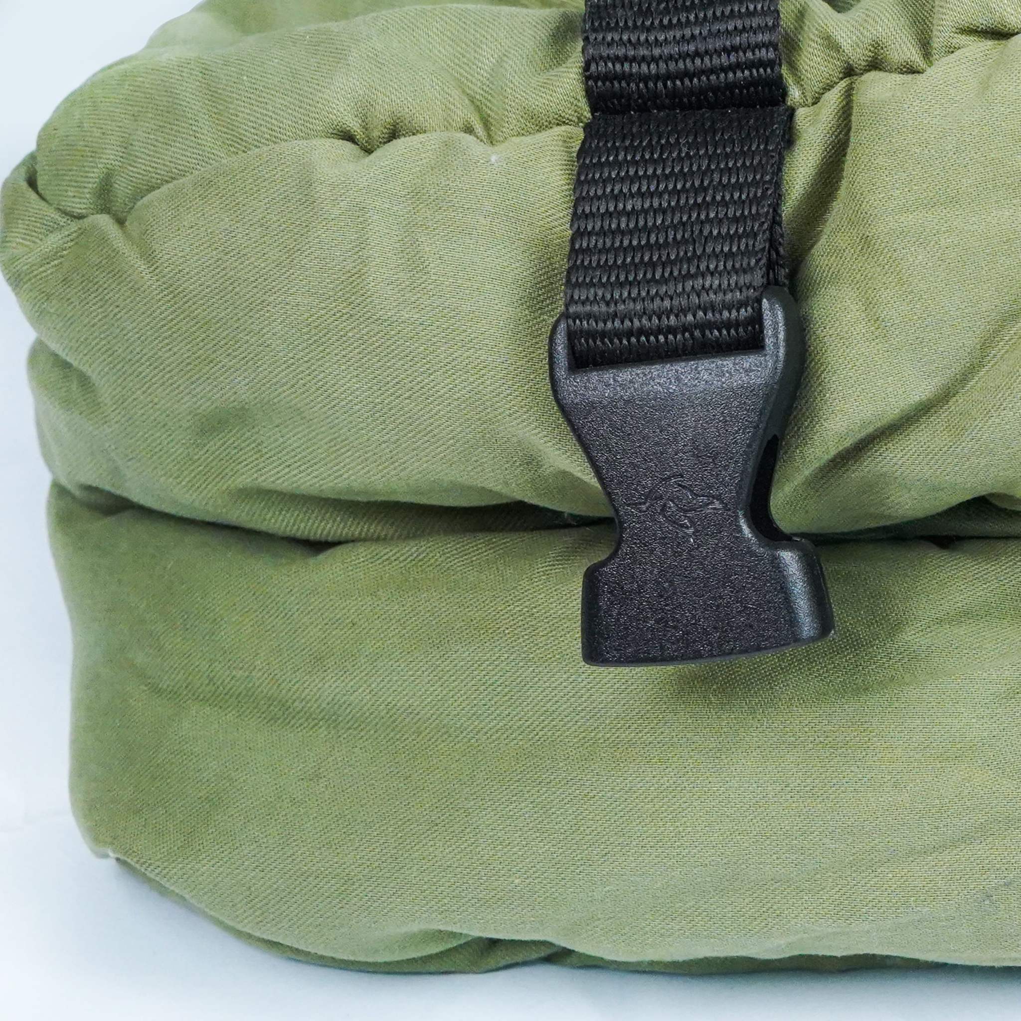 Slumbernest™ Sleeping bag with durable outer shell and soft flannel lining for outdoor warmth