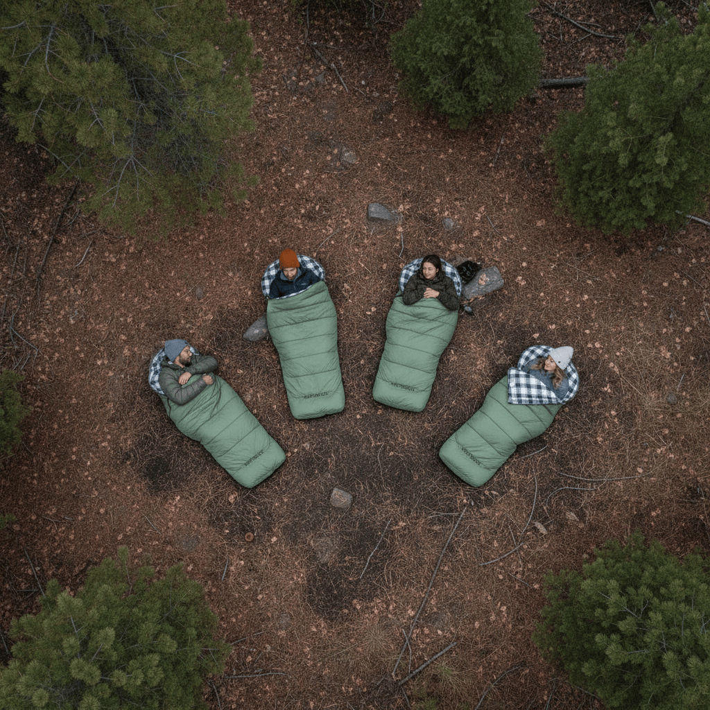 White Duck Outdoors Slumbernest™ Sleeping bag Slumbernest™ Sleeping Bag for Outdoor Camping - Durable & Warm