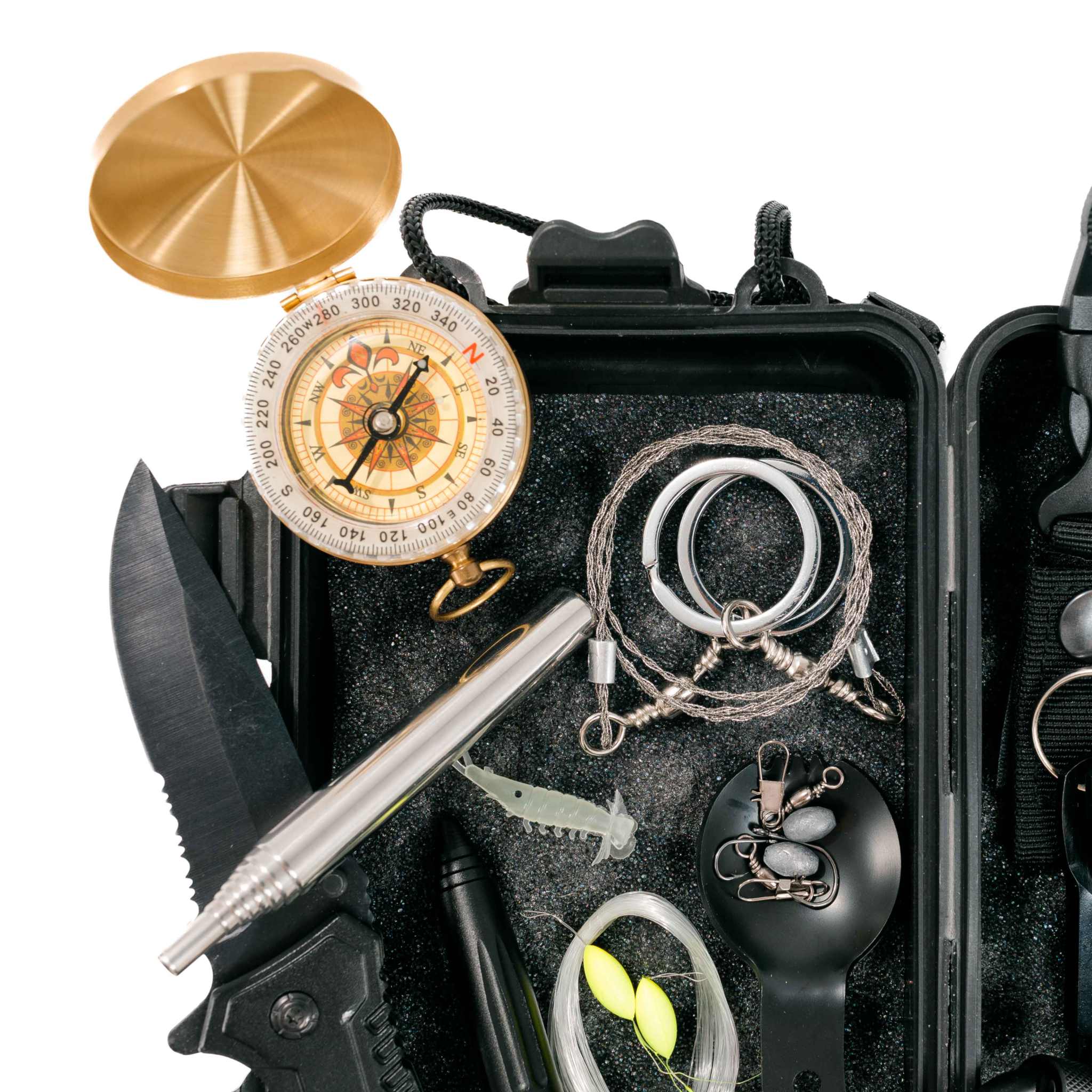 Survival Frog SURVIVAL KIT EDC Survival Bundle EDC Survival Bundle - Compact Emergency Kit with 21 Survival Tools