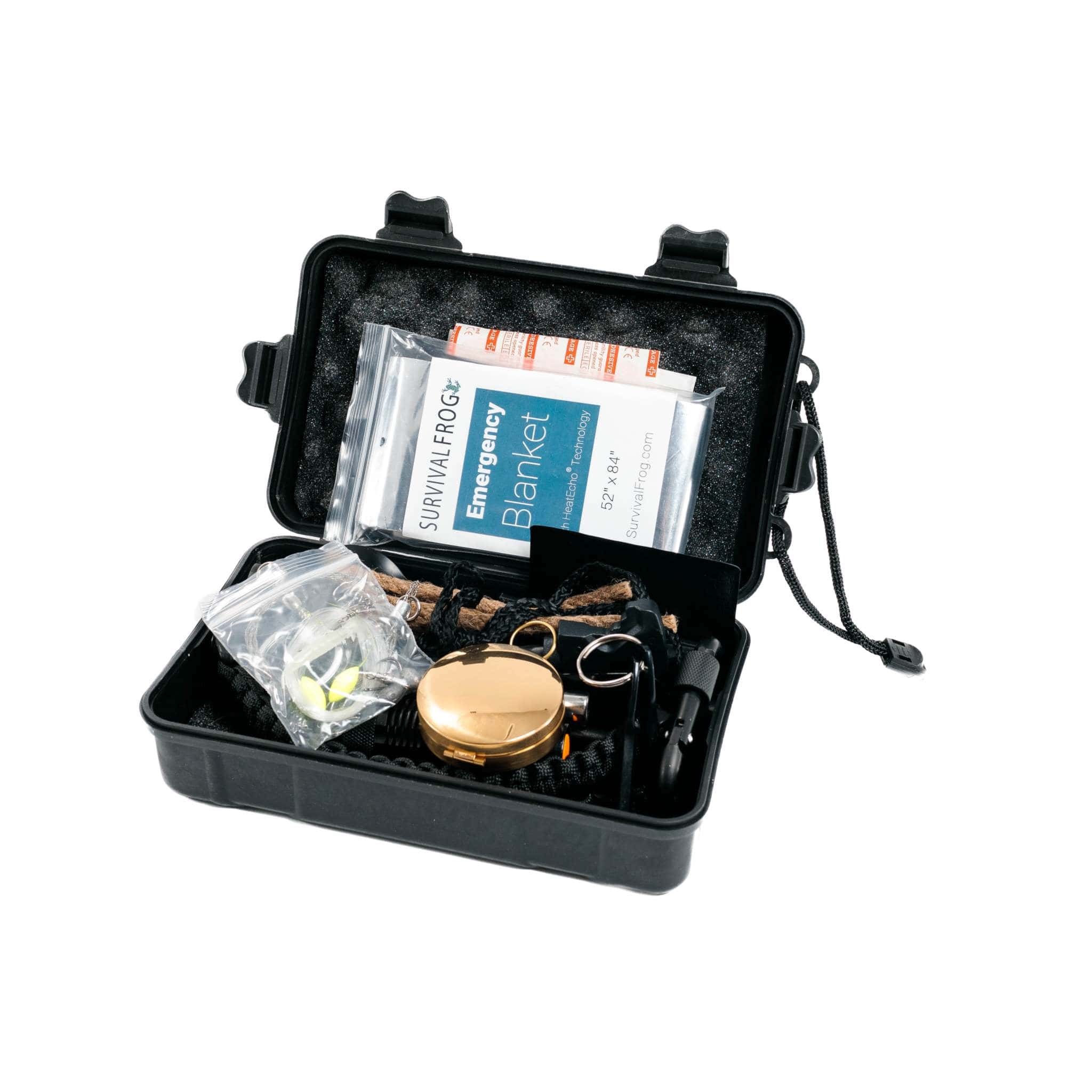 Survival Frog SURVIVAL KIT EDC Survival Bundle EDC Survival Bundle - Compact Emergency Kit with 21 Survival Tools