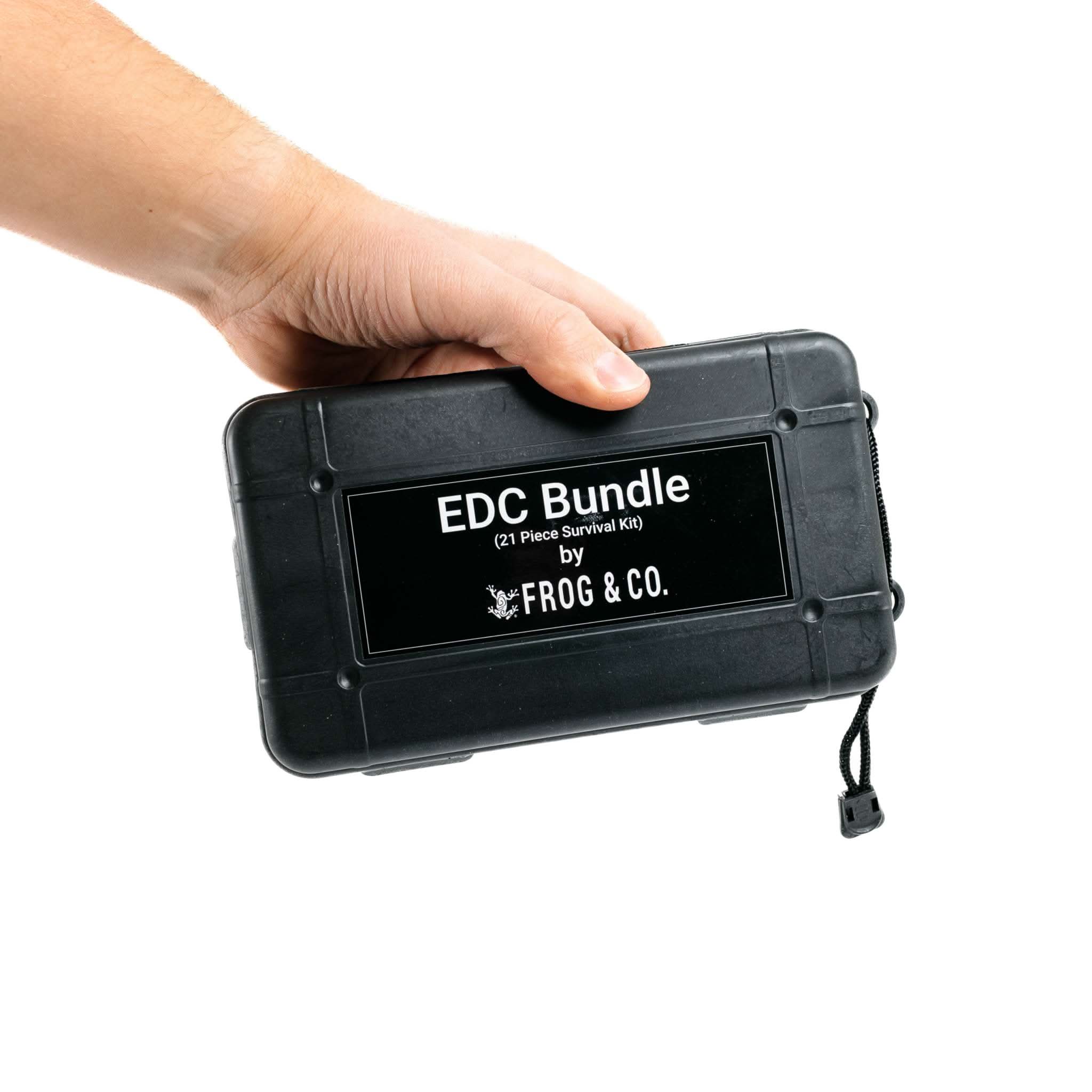 Survival Frog SURVIVAL KIT EDC Survival Bundle EDC Survival Bundle - Compact Emergency Kit with 21 Survival Tools