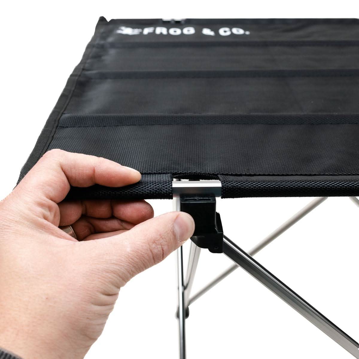 Survival Frog CAMPING Foldable Camping Table by FROG & CO Foldable Camping Table - Lightweight & Durable for Outdoor Adventures