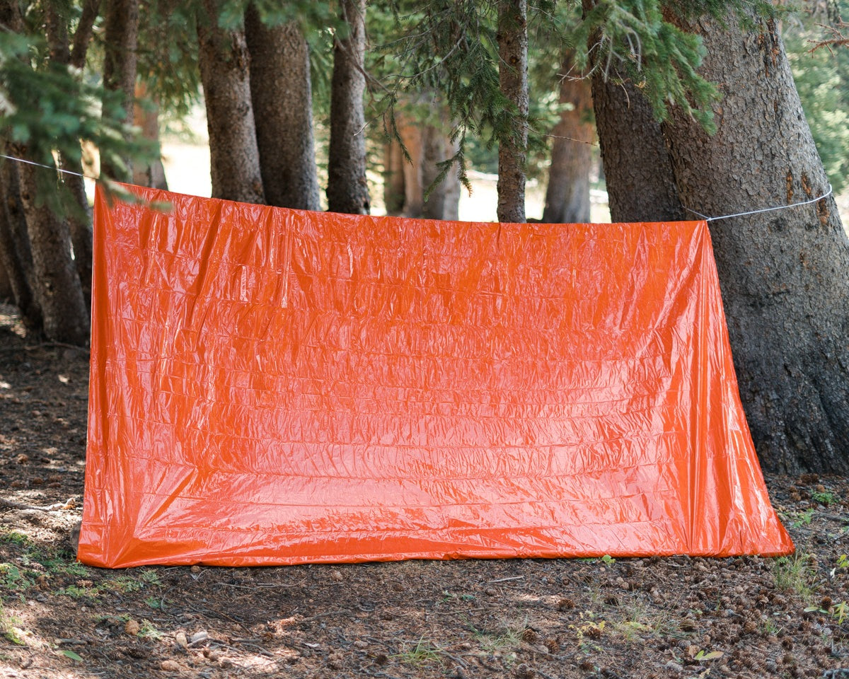 Compact Ready Shelter Tube Tent 3.0 with HeatEcho technology, lightweight emergency shelter for two adults