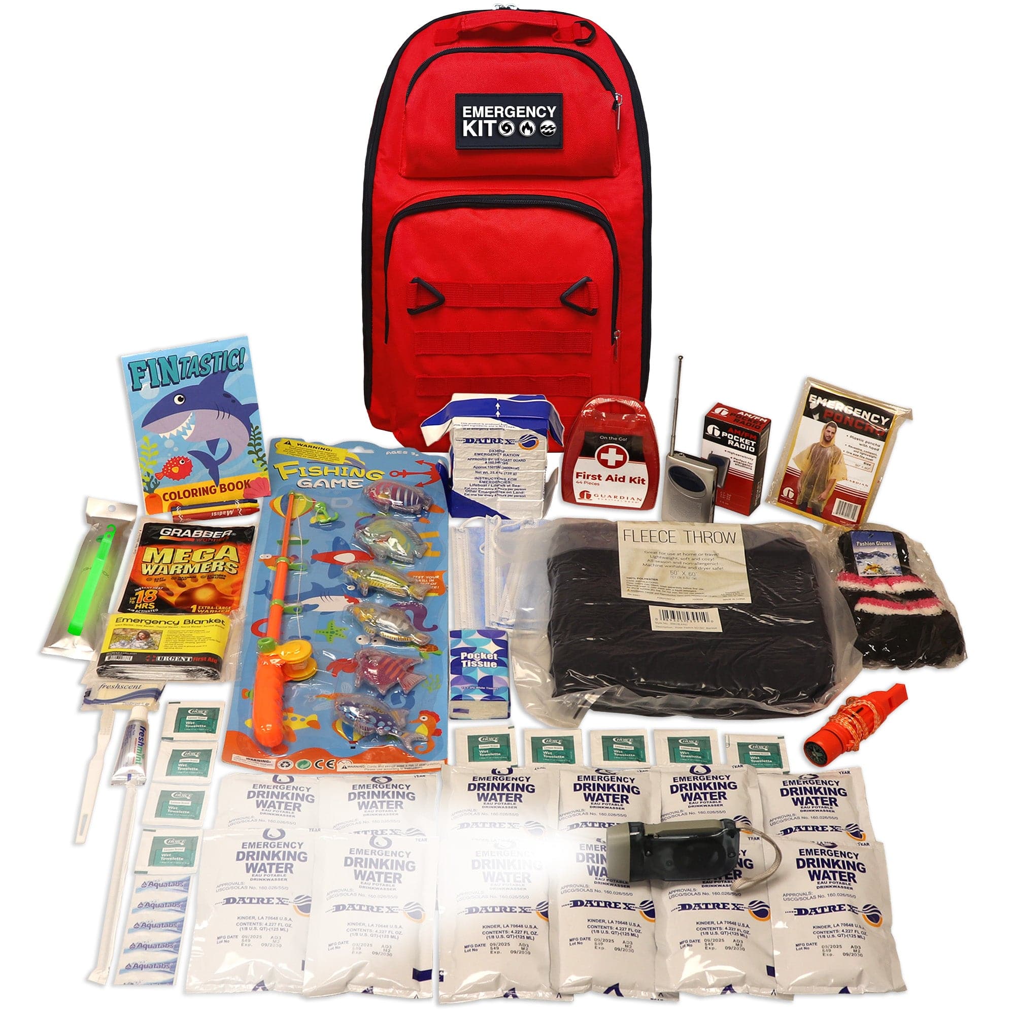 quakekits.com Specialized Kits Children's Emergency Kit | Kid-Friendly Survival Backpack Children's Emergency Kit | Kid-Friendly Survival Backpack