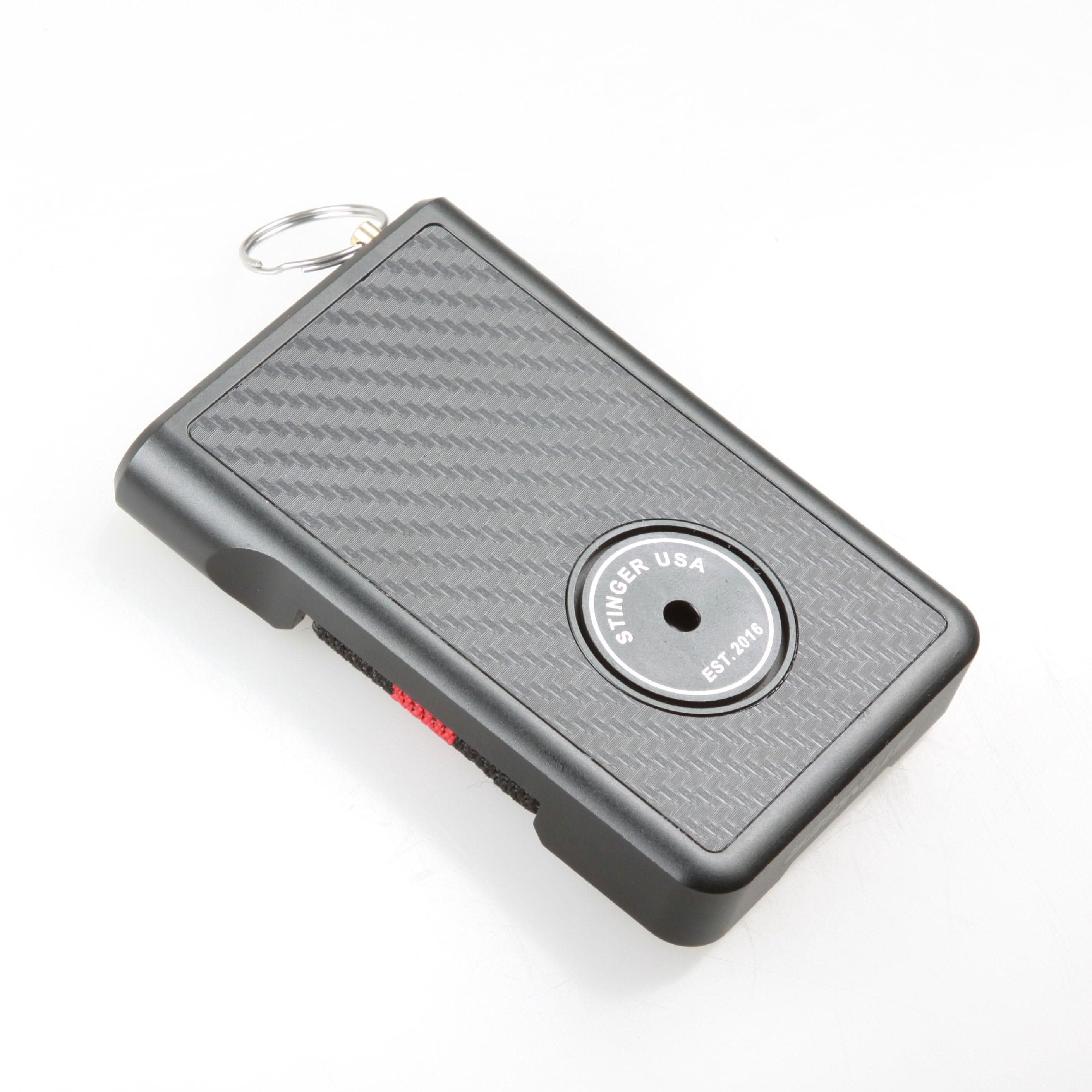 Stinger Survival Tools Emergency Escape Tool Safety Wallet With Personal Alarm Multi Functional Tool (Black Carbon Fiber) Safety Wallet w/ Personal Alarm - Carbon Fiber | Stinger