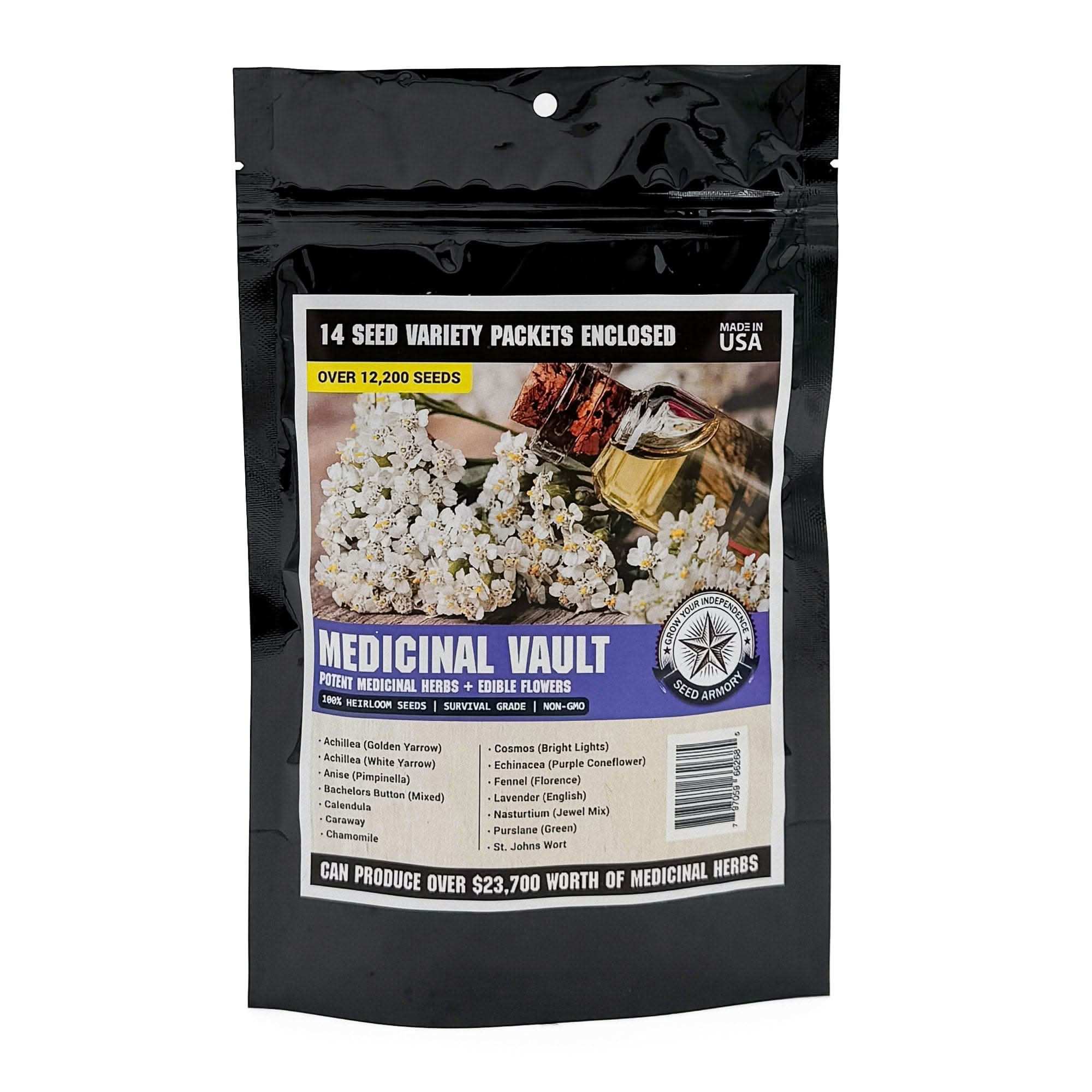 Seed Armory Survival Vaults Survival Seed Vault Super Kit - 77 Varieties Survival Seed Vault Super Kit - 77 Varieties | Seed Armory