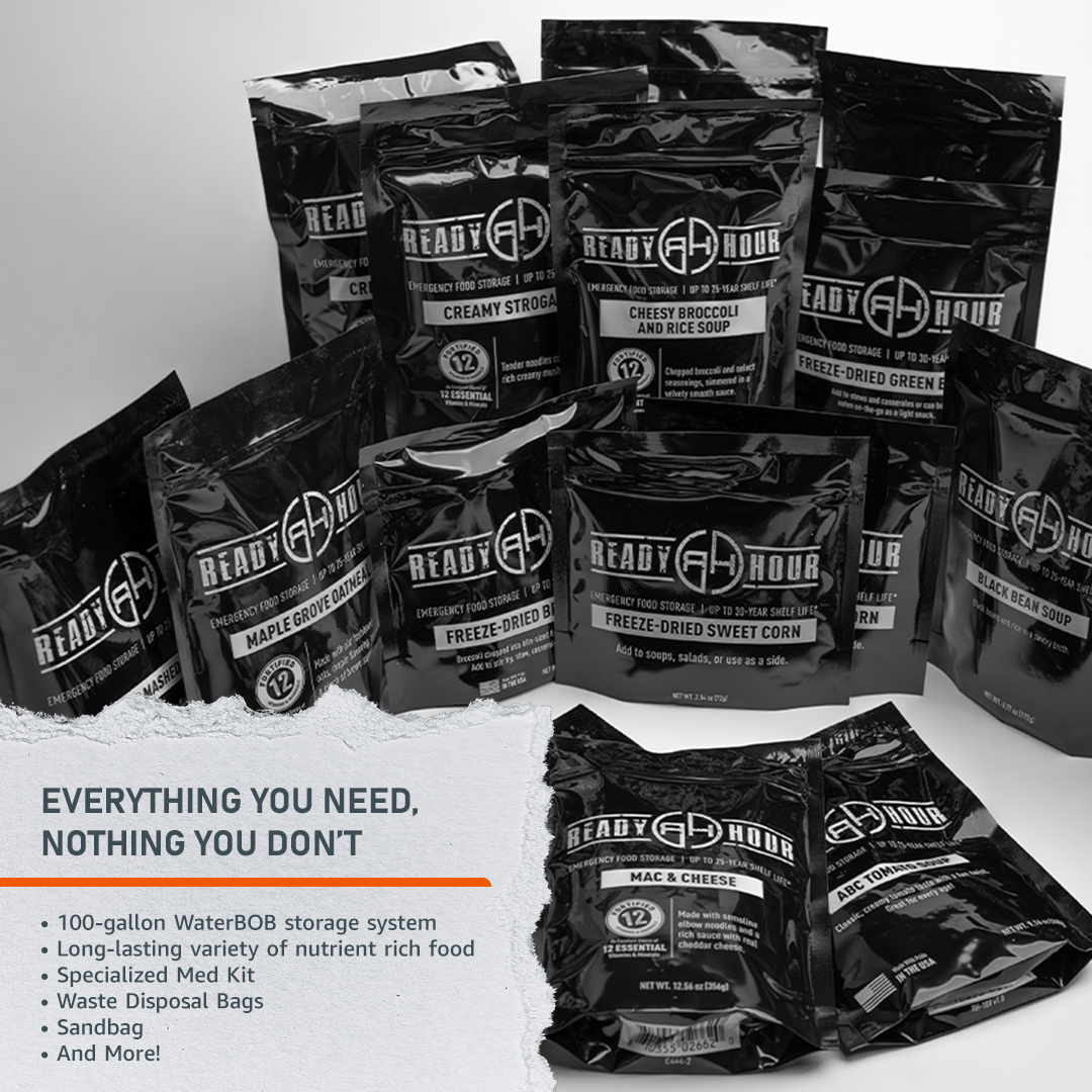 Emerge Survival Shelter In Place Kit | 2-Week Family Emergency Preparedness System Emerge Survival Shelter: Two Weeks of Home Readiness for Your Family