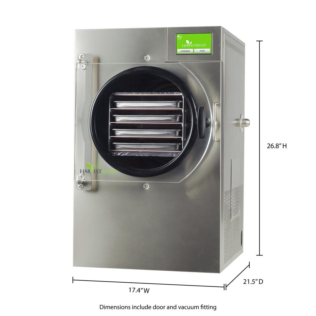 Small Home Freeze Dryer stainless steel countertop appliance for food preservation