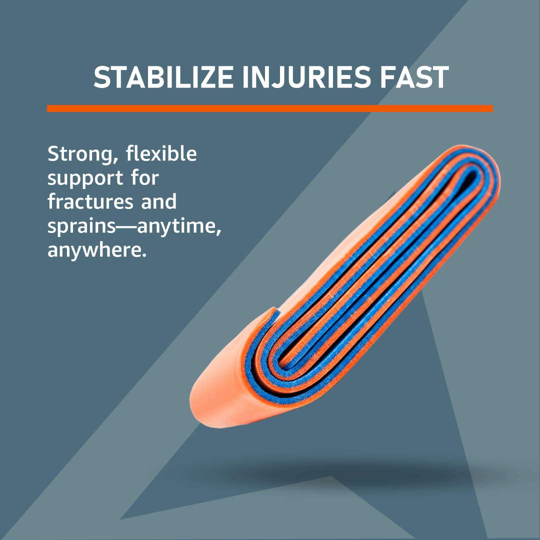 Emerge Survival Adjustable Splint Adjustable Splint - Fast, Firm Support for Fractures & Sprains
