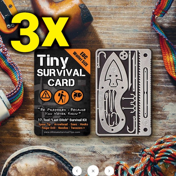 Tiny Survival® Card 2.0