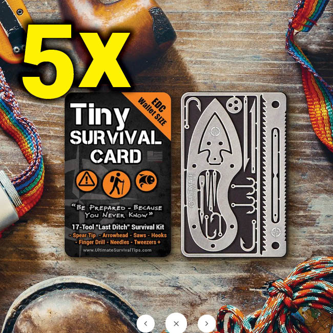 Tiny Survival® Card 2.0