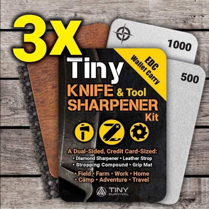 Ultimate Survival Tips Survival Tool Tiny Knife Sharpener Kit - EDC Tiny Knife Sharpener Kit - EDC | UST