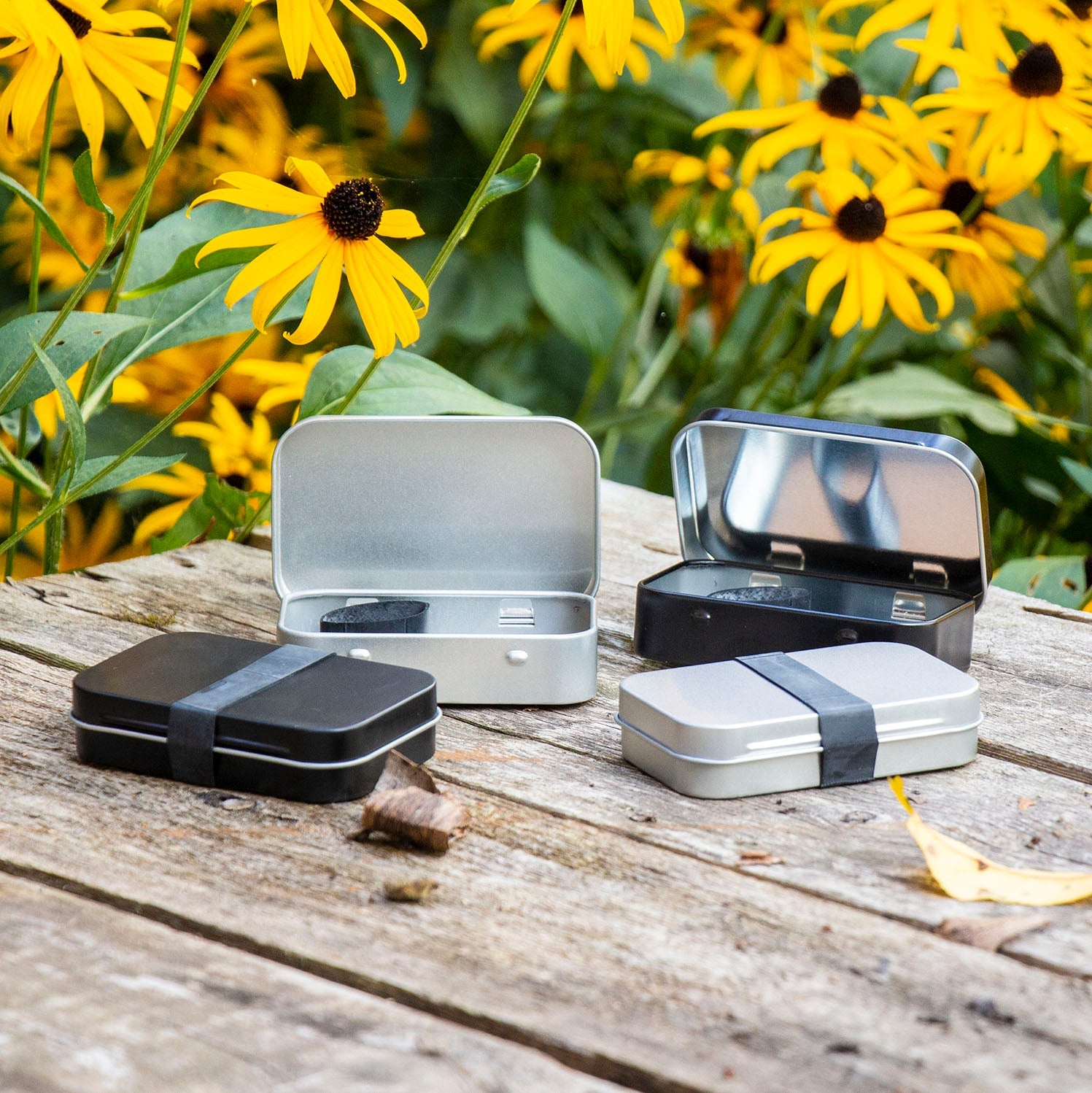 Tiny Survival Tin Kit: Rectangle - SMALL (7.4 c.i.)