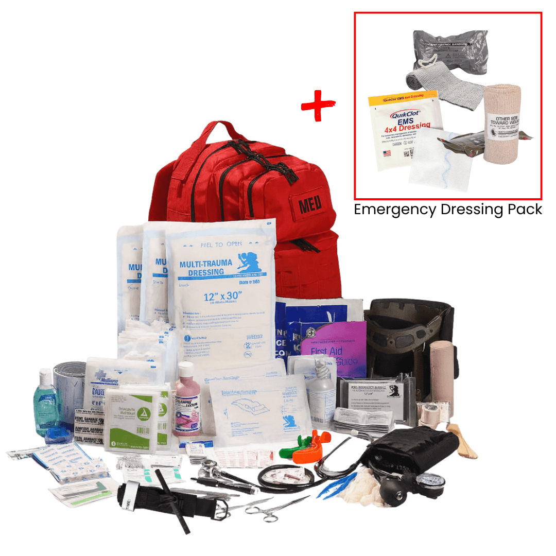 Tactical Trauma Backpack w/Advanced Bleeding Control