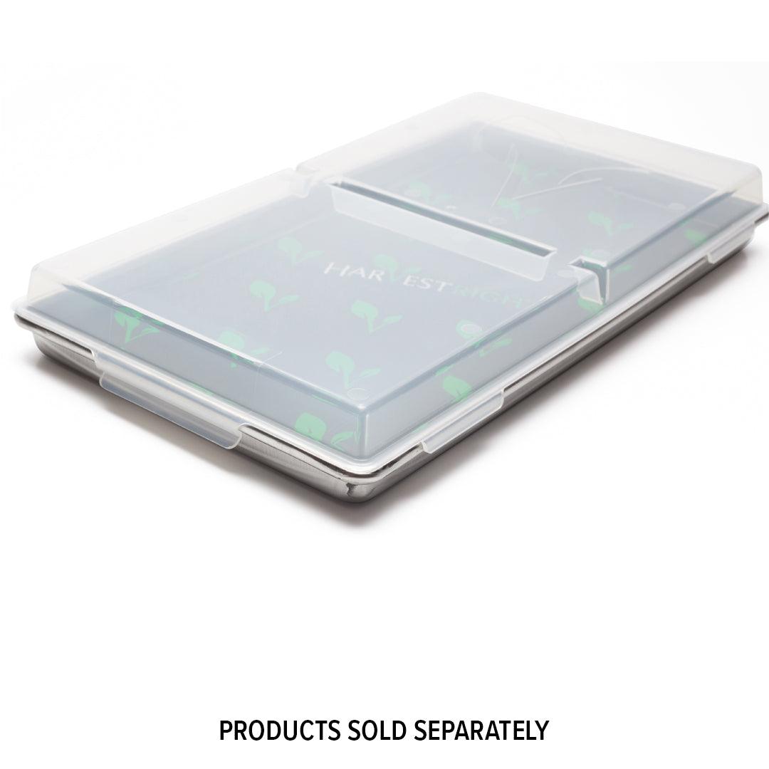 Set of four stainless steel freeze dryer trays for small Harvest Right PRO model