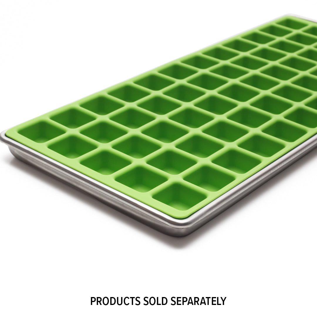 Set of 5 medium silicone food molds with 12 sections each for freeze drying in Harvest Right trays