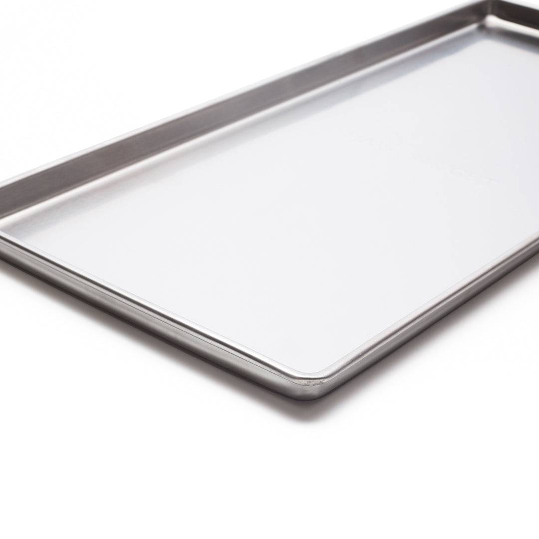 Set of 6 large stainless steel freeze dryer trays 9x20.5 inches